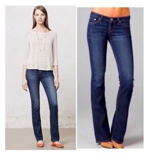 AG Adriano Goldschmied The Ballad Slim Boot Jeans Women’s Size 27R Made in USA